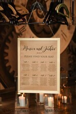 TABLE PLANS AND WEDDING WELCOME SIGNS rustic table plan2