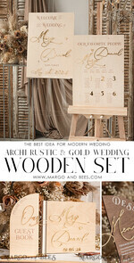 TABLE PLANS AND WEDDING WELCOME SIGNS rustic rustic Wedding Table Plan, Wooden and Gold Modern Seating Chart, 3d Elegant Find Your Seat - Seating Plan, Boho Wedding Table Plan, Wedding Decoration with golden letters - Golden Reception Signage - Custom Ceremony Sign14