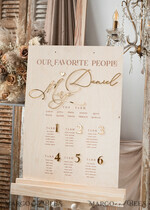 TABLE PLANS AND WEDDING WELCOME SIGNS rustic rustic Wedding Table Plan, Wooden and Gold Modern Seating Chart, 3d Elegant Find Your Seat - Seating Plan, Boho Wedding Table Plan, Wedding Decoration with golden letters - Golden Reception Signage - Custom Ceremony Sign14