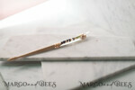 WOODEN PENHOLDERS Wood and resin English Oblique Pen, Handmade resin lavender Wooden Antique Dip Pen, Wood Oblique Calligraphy Pen Holder, perfect gift for her, practicing Quill9