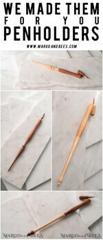 WOODEN PENHOLDERS calligraphy pen wooden handmade15