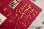 WEDDING INVITATIONS modern calligraphy / fine art Bespoke wedding invitation, unique calligraphy invites77
