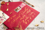 WEDDING INVITATIONS modern calligraphy / fine art Bespoke wedding invitation, unique calligraphy invites77