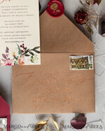 WEDDING INVITATIONS modern calligraphy / fine art Bespoke wedding invitation, unique calligraphy invites77