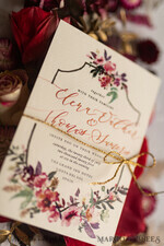 WEDDING INVITATIONS modern calligraphy / fine art Bespoke wedding invitation, unique calligraphy invites77