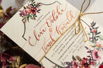 WEDDING INVITATIONS modern calligraphy / fine art Bespoke wedding invitation, unique calligraphy invites77
