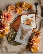 HOCHZEITS EINLADUNGEN moderne Kalligraphie / feine Kunst Herbst Terracotta Acryl Hochzeitskarten Set, Echte Pampasgras Florale Hochzeitskarten, Kupfer Französische Provence Einladungset, Rost Pampasgras Boho Hochzeitskarten Set, Moderne Fein Kunst Burnt Orange Hochzeitskarten Set22