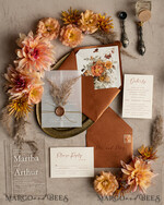 HOCHZEITS EINLADUNGEN moderne Kalligraphie / feine Kunst Herbst Terracotta Acryl Hochzeitskarten Set, Echte Pampasgras Florale Hochzeitskarten, Kupfer Französische Provence Einladungset, Rost Pampasgras Boho Hochzeitskarten Set, Moderne Fein Kunst Burnt Orange Hochzeitskarten Set22