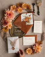 HOCHZEITS EINLADUNGEN moderne Kalligraphie / feine Kunst Herbst Terracotta Acryl Hochzeitskarten Set, Echte Pampasgras Florale Hochzeitskarten, Kupfer Französische Provence Einladungset, Rost Pampasgras Boho Hochzeitskarten Set, Moderne Fein Kunst Burnt Orange Hochzeitskarten Set22
