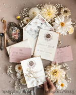 WEDDING INVITATIONS modern calligraphy / fine art Fine Art Blush Wedding Invitation, Real Baby Breth Floral Wedding Invitation, French Provence Invitation suite, Gypsophila wedding invitation suite, Deckled Edge Invites, Torn Edge Wedding Invitations golden, Fine Art Wedding Invitation Suite14