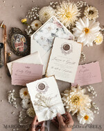 WEDDING INVITATIONS modern calligraphy / fine art Fine Art Blush Wedding Invitation, Real Baby Breth Floral Wedding Invitation, French Provence Invitation suite, Gypsophila wedding invitation suite, Deckled Edge Invites, Torn Edge Wedding Invitations golden, Fine Art Wedding Invitation Suite14