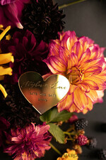 Save the date bespoke announcement card, glamorous8