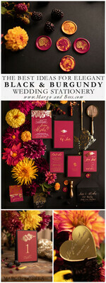 Save the date bespoke announcement card, glamorous8