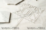 CAKE TOPPER Acrylic cake topper lasercut unique acrylic transparent 7