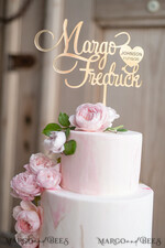 TORTENDEKORATION  
 Acryl  
 Hochzeitstorte Topper, Kunststoff Torten Topper6