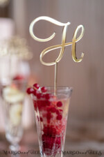 TORTENDEKORATION  
 Drink Toppers Hochzeitstorte Topper, Getränkebeschriftungen5