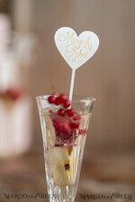 TORTENDEKORATION  
 Drink Toppers Kuchenaufsatz, Namensaufsätze5