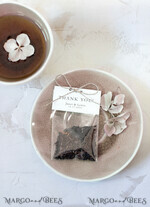 Wedding Thank You favors, personalized tea  / coffee  bags2
