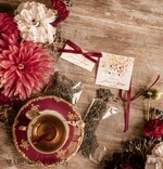 Wedding favor Thank You Tea Bags elegant gold  2