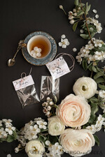 romantic wedding favors, personalized tea  / coffee  bags2
