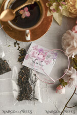 romantic wedding favors, Personalized Tea Bags1