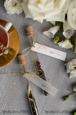 Wedding Thank You favors, personalized tea  / coffee  bags3