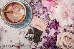 cute wedding favor cards, personalized tea  / coffee  bags2