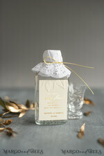 WEDDING FAVORS wedding hangover kits Wedding Favor gifts bottles for hangover kit elegant gold2