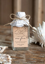 WEDDING FAVORS wedding hangover kits romantic wedding favors, hangover kit bottle1