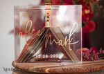 CARD BOXES acrylic Cards box Clear wedding wishing well acrylic money gift card box, Personalized Wedding Card Box, Acrylic Card Box, Wedding Card Box with Lid, Wedding Money Box, Wedding Card Box, Wedding Card Holder 16