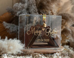 CARD BOXES acrylic Cards box Elegant Clear wedding wishing well acrylic card box with Lock, Personalized Wedding Card Box, Clear Card Box, Wedding Card Box with Lid, Wedding Money Box, Wedding Card Holder 10