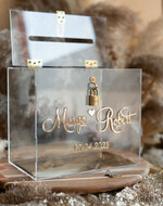 CARD BOXES acrylic Cards box Elegant Clear wedding wishing well acrylic card box with Lock, Personalized Wedding Card Box, Clear Card Box, Wedding Card Box with Lid, Wedding Money Box, Wedding Card Holder 10