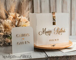 CARD BOXES acrylic Cards box Elegant Frozen wedding Set acrylic card box with Lock and sign cards & gifts, Personalized Wedding Card Box, Clear Card Box, Wedding Card Box with Lid, Wedding Money Box, Wedding Card Holder 18