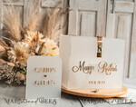 CARD BOXES acrylic Cards box Elegant Frozen wedding Set acrylic card box with Lock and sign cards & gifts, Personalized Wedding Card Box, Clear Card Box, Wedding Card Box with Lid, Wedding Money Box, Wedding Card Holder 18