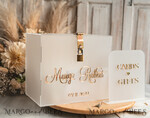CARD BOXES acrylic Cards box Elegant Frozen wedding Set acrylic card box with Lock and sign cards & gifts, Personalized Wedding Card Box, Clear Card Box, Wedding Card Box with Lid, Wedding Money Box, Wedding Card Holder 18