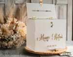 CARD BOXES acrylic Cards box Elegant Frozen wedding Set acrylic card box with Lock and sign cards & gifts, Personalized Wedding Card Box, Clear Card Box, Wedding Card Box with Lid, Wedding Money Box, Wedding Card Holder 18