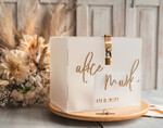 CARD BOXES acrylic Cards box Frozen wedding wishing well acrylic money gift card box, Personalized Wedding Card Box, Acrylic Card Box, Wedding Card Box with Lid, Wedding Money Box, Wedding Card Box, Wedding Card Holder 9