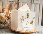 CARD BOXES acrylic Cards box Frozen wedding wishing well acrylic money gift card box, Personalized Wedding Card Box, Acrylic Card Box, Wedding Card Box with Lid, Wedding Money Box, Wedding Card Box, Wedding Card Holder 9