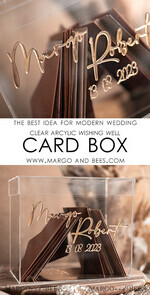 CARD BOXES acrylic Cards box Modern Clear wedding wishing well acrylic money gift card box, Personalized Wedding Card Box, Acrylic Card Box, Wedding Card Box with Lid, Wedding Money Box, Wedding Card Box, Wedding Card Holder 8