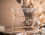 CARD BOXES acrylic Cards box Modern Clear wedding wishing well acrylic money gift card box, Personalized Wedding Card Box, Acrylic Card Box, Wedding Card Box with Lid, Wedding Money Box, Wedding Card Box, Wedding Card Holder 8