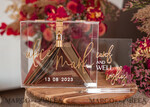 CARD BOXES acrylic Cards box Elegant Clear wedding Set  acrylic card box with Lock and sign cards & gifts, Personalized Wedding Card Box, Clear Card Box, Wedding Card Box with Lid, Wedding Money Box, Wedding Card Holder 20