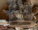 CARD BOXES acrylic Cards box Modern Clear wedding wishing well acrylic card box with Lock, Personalized Wedding Card Box, Clear Card Box, Wedding Card Box with Lid, Wedding Money Box, Wedding Card Holder 11
