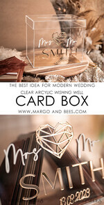 CARD BOXES acrylic Cards box Geometric heart Clear wedding wishing well acrylic money gift card box, Personalized Wedding Card Box, Acrylic Card Box, Wedding Card Box with Lid, Wedding Money Box, Wedding Card Box, Wedding Card Holder 9