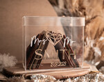 CARD BOXES acrylic Cards box Geometric heart Clear wedding wishing well acrylic money gift card box, Personalized Wedding Card Box, Acrylic Card Box, Wedding Card Box with Lid, Wedding Money Box, Wedding Card Box, Wedding Card Holder 9