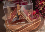 CARD BOXES acrylic Cards box Elegant Clear wedding Set  acrylic card box with Lock and sign cards & gifts, Personalized Wedding Card Box, Clear Card Box, Wedding Card Box with Lid, Wedding Money Box, Wedding Card Holder 22