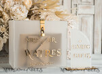 CARD BOXES acrylic Cards box Elegant Frozen wedding Set acrylic card box with Lock and sign cards & gifts, Personalized Wedding Card Box, Clear Card Box, Wedding Card Box with Lid, Wedding Money Box, Wedding Card Holder 17