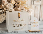 CARD BOXES acrylic Cards box Elegant Frozen wedding Set acrylic card box with Lock and sign cards & gifts, Personalized Wedding Card Box, Clear Card Box, Wedding Card Box with Lid, Wedding Money Box, Wedding Card Holder 17
