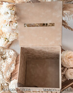 CARD BOXES acrylic Cards box Velvet Beige wedding wishing well  money gift card box, Personalized Wedding Card Box, Luxury Card Box, Wedding Card Box with Lid, Wedding Money Box, Wedding Card Box13