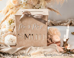 CARD BOXES acrylic Cards box Velvet Beige wedding wishing well  money gift card box, Personalized Wedding Card Box, Luxury Card Box, Wedding Card Box with Lid, Wedding Money Box, Wedding Card Box13