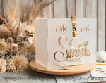 CARD BOXES acrylic Cards box Elegant Frozen wedding Set acrylic card box with Lock and sign cards & gifts, Personalized Wedding Card Box, Clear Card Box, Wedding Card Box with Lid, Wedding Money Box, Wedding Card Holder 24